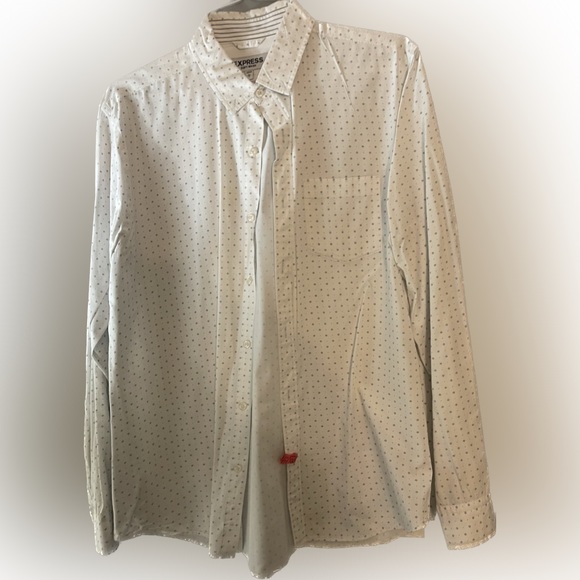 Express Other - Express Soft Wash Dress Shirt Size Large